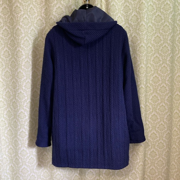 Boyne Valley Weavers Ireland handcrafted wool coat - Picture 7 of 11